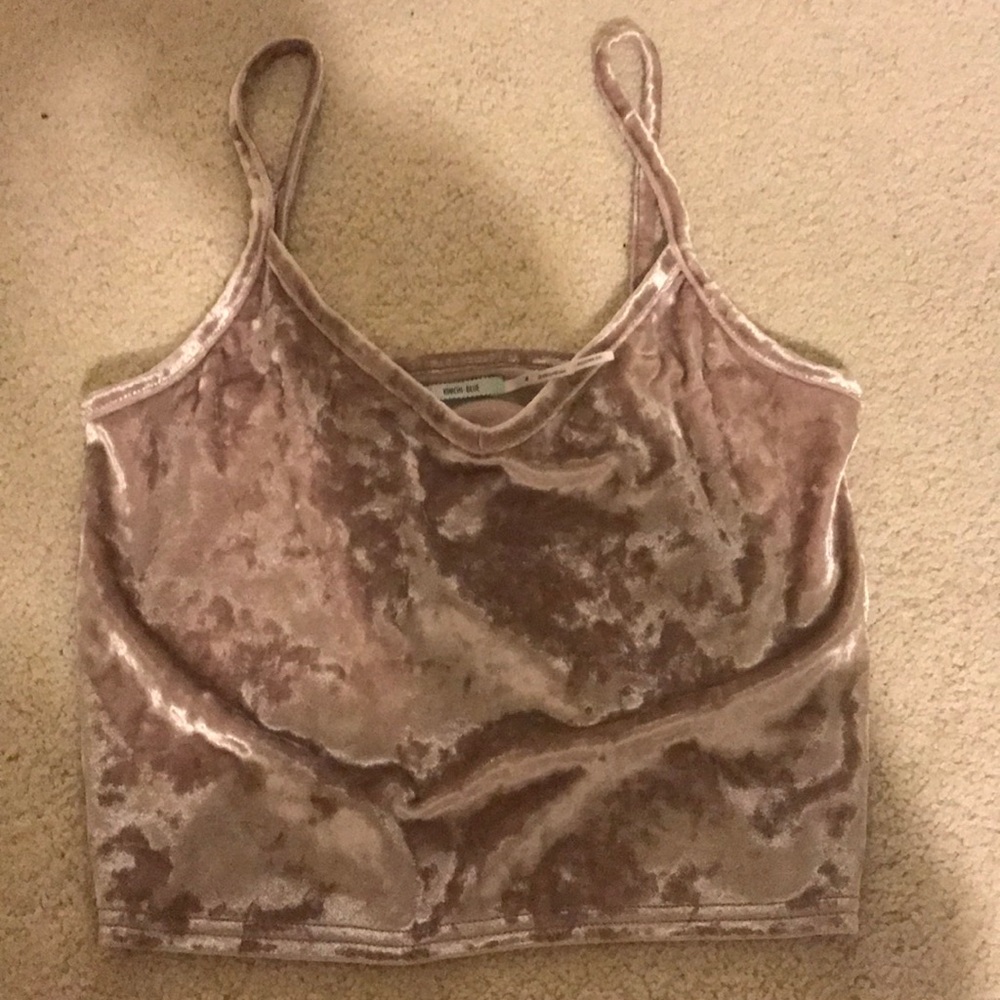Urban Outfitters Velvet Tank